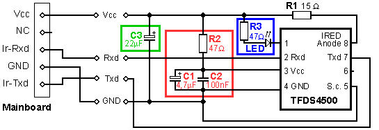 IrDA-Schematic