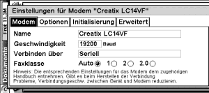 Creatix LC144-Modem